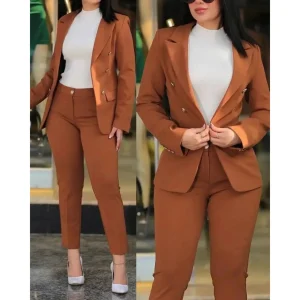 Femmes Blazer et Pantalon | Slim Fit