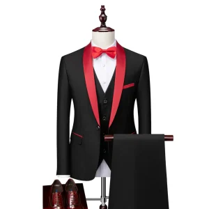 Hommes Costume 3 Pièces Slim Fit | Style Formel