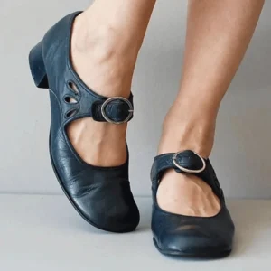 Seraphina | Femme Sandales Talon Bas | Stabilité et Confort