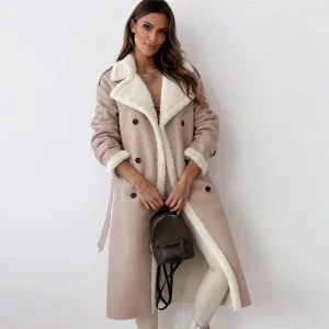 Gervaise | Manteau Long Femme | Chaleur et Confort Hivernal