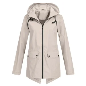 Zénaïde | Femme Veste de Pluie | Imperméable et Coupe-Vent