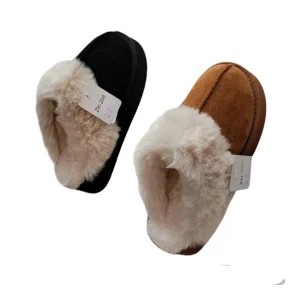 Mules doublées en fausse fourrure (x12)