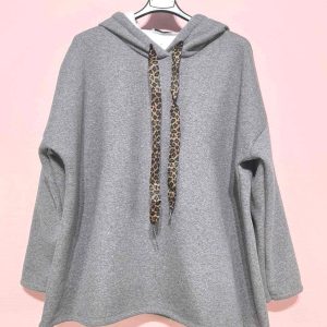 Sweats over size avec capuche（x6）