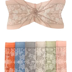 Foulard motif  pissenlit    (x12)