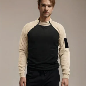 Veste Polaire Beige Homme