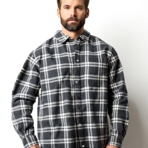 Veste style bucheron homme
