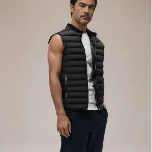 Veste sans Manche Noire Homme