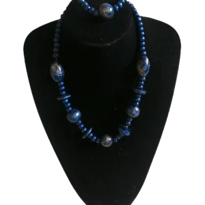 Parure Collier Bracelet bois       (x12)