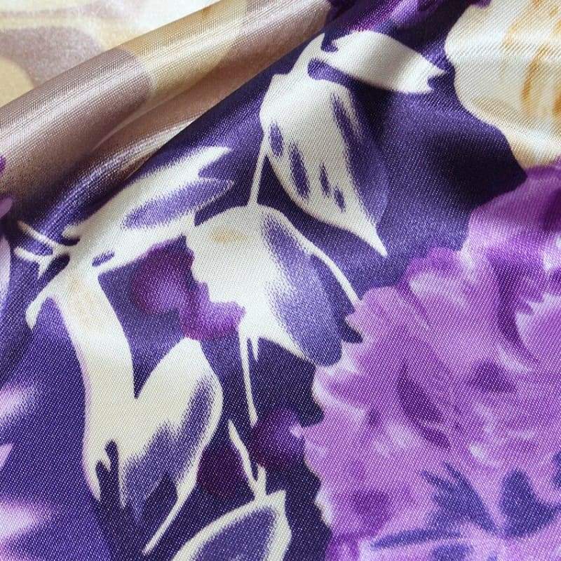 Foulard Violet Vintage – Image 3