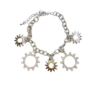Bracelet fantaisie charms roue #BF37