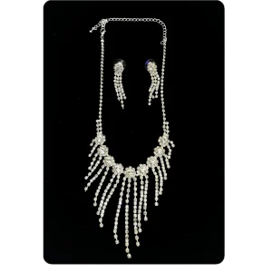 MARIAGE - Parure Colette (Collier + Boucles d'oreilles)