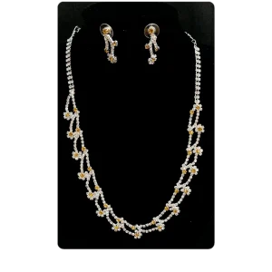 MARIAGE - Parure Katherine (Collier + Boucles d'oreilles)