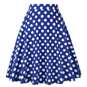 Jupe Vintage À Pois