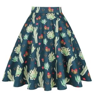 Jupe Vintage Verte