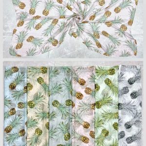 Foulards femme motif  Ananas🍍(x12)#7