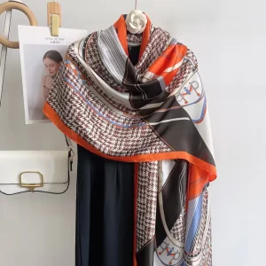 Foulards touche  soie(x4)#28