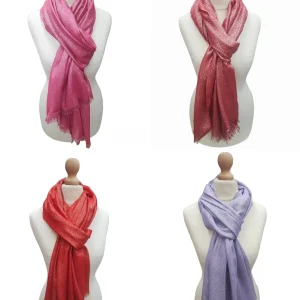 （Foulard en fils d'or et d'argent （x12）#12