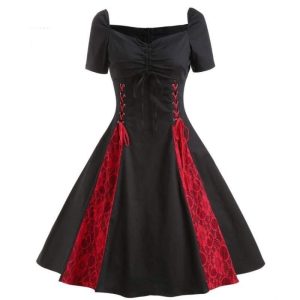 Robe Vintage Mi Longue