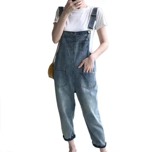 Salopette Jean Femme Vintage