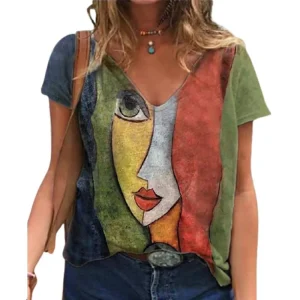 T shirt femme vintage