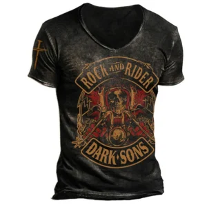 T shirt vintage homme