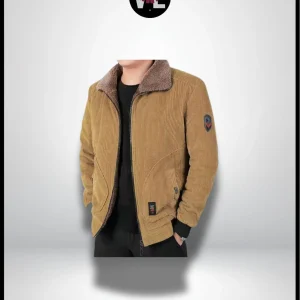 Aviateur Camel Chic - Veste Homme en Coton