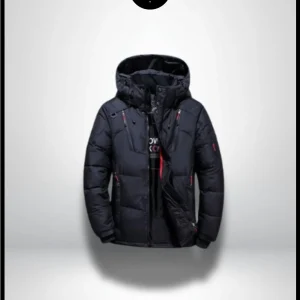 Veste de Ski Noire Homme