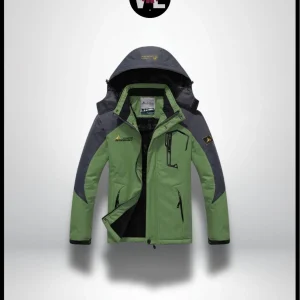 Veste de Ski Verte Homme