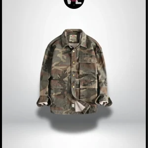 Veste en Jean Cargo
