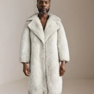 Veste Fausse Fourrure Homme
