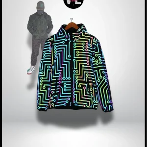 Veste Motif Géométrique