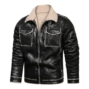 Veste Moto Vintage Homme
