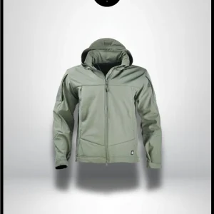 Veste Polaire Kaki Homme