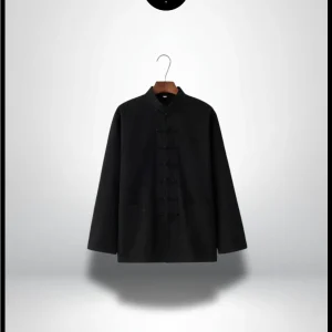 Veste Saharienne Noire Homme